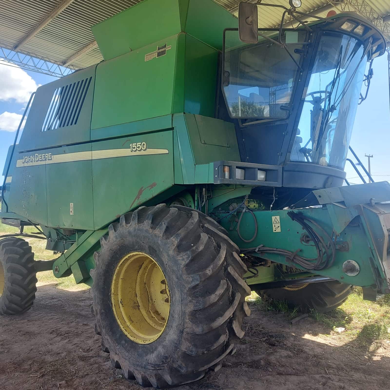 COSECHADORA JOHN DEERE 1550