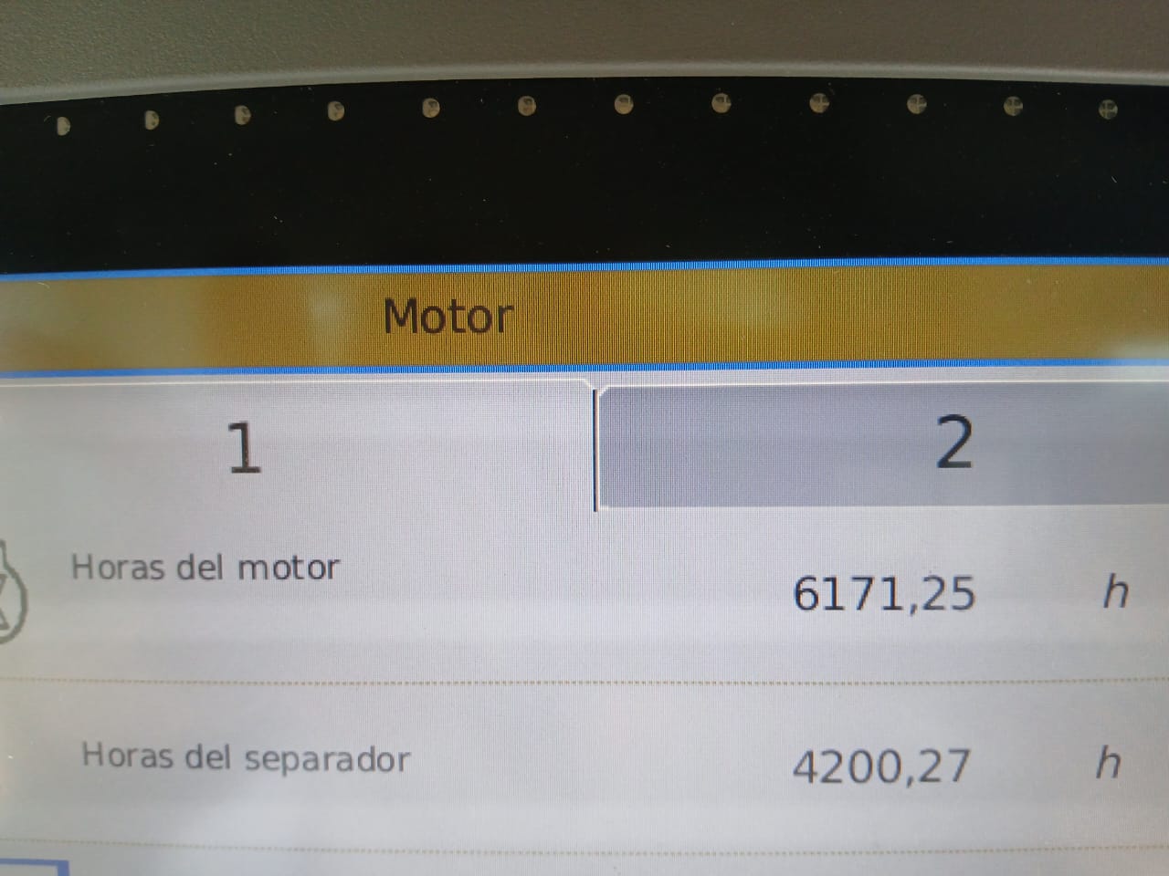 Cosechadora Massey Ferguson 9795