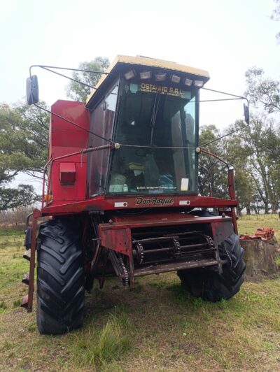 Cosechadora Don Roque 125 con motor Cummins y doble tracción