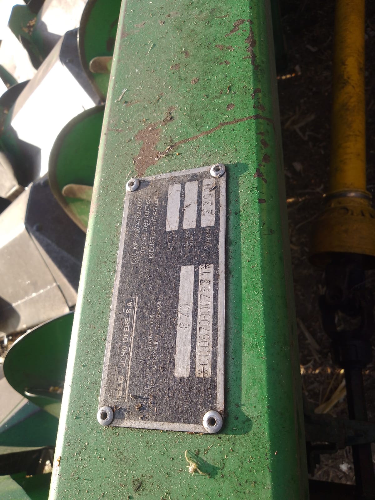 maicero John Deere de 8 a 70 año 2000 con cajas americanas