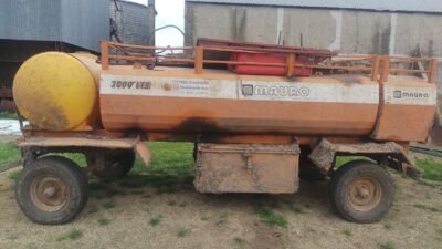 acoplado tanque agrícola 3000 litros