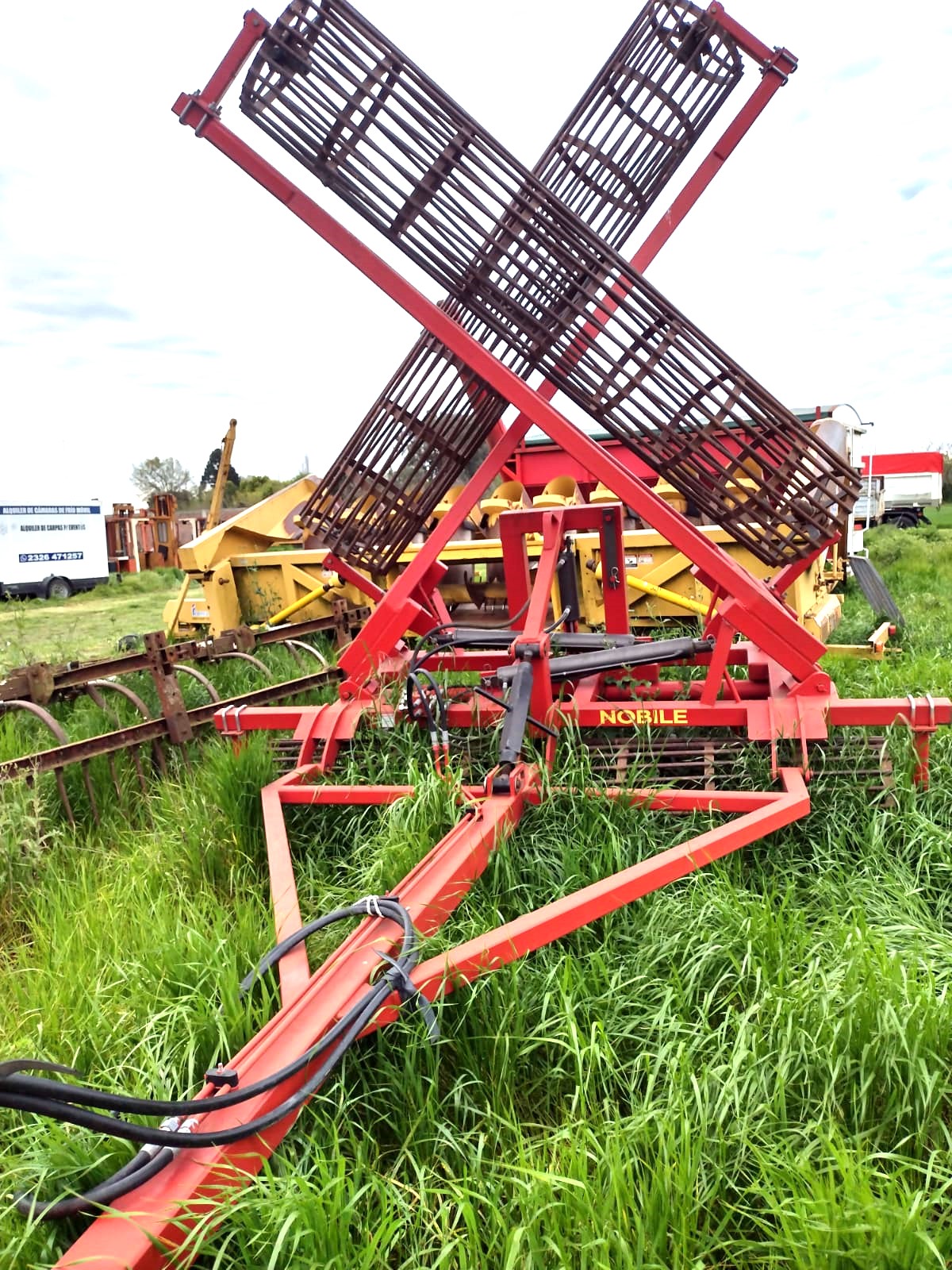 Rolo hidráulico desterronador Nobile