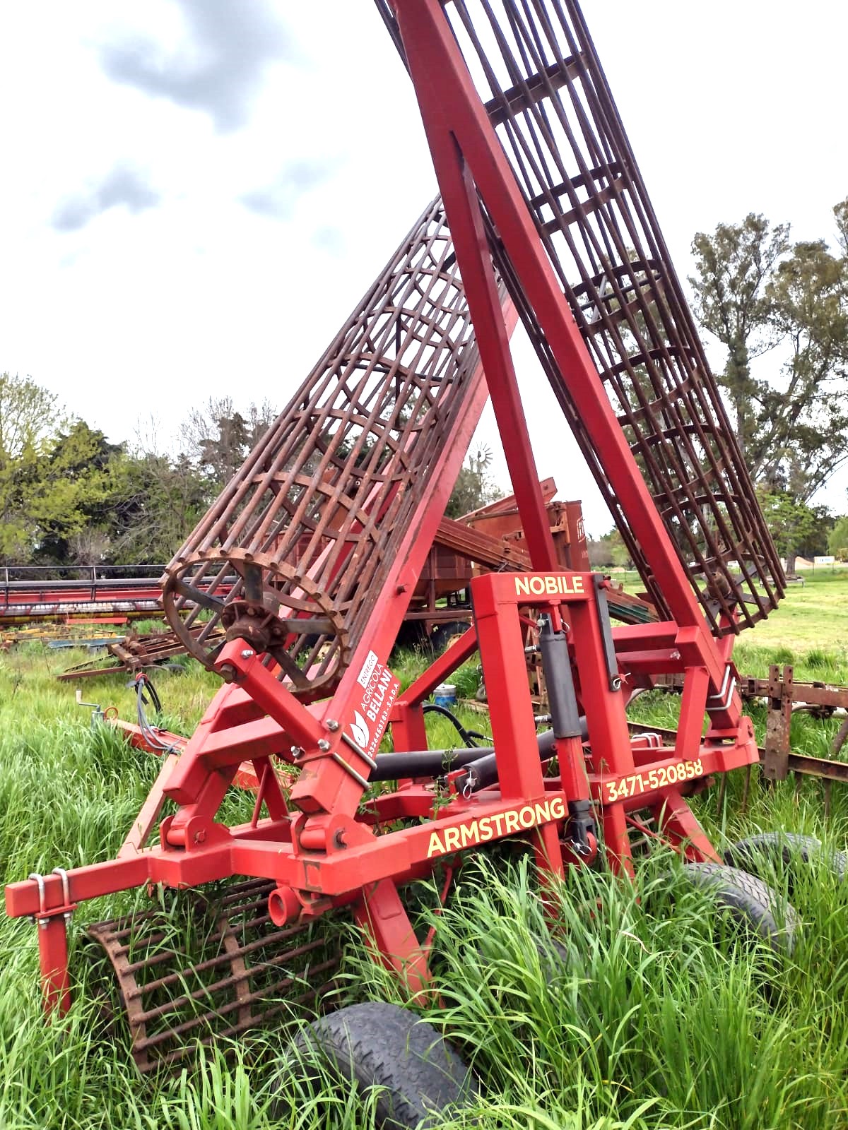 Rolo hidráulico desterronador Nobile